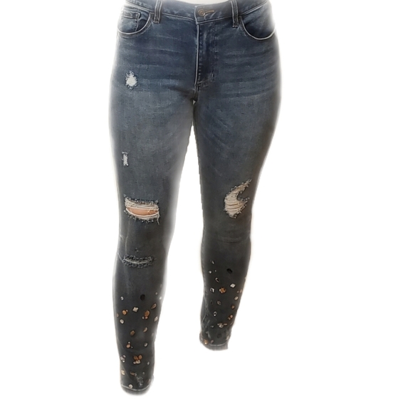 bebe - Heartbreaker Skinny Jeans